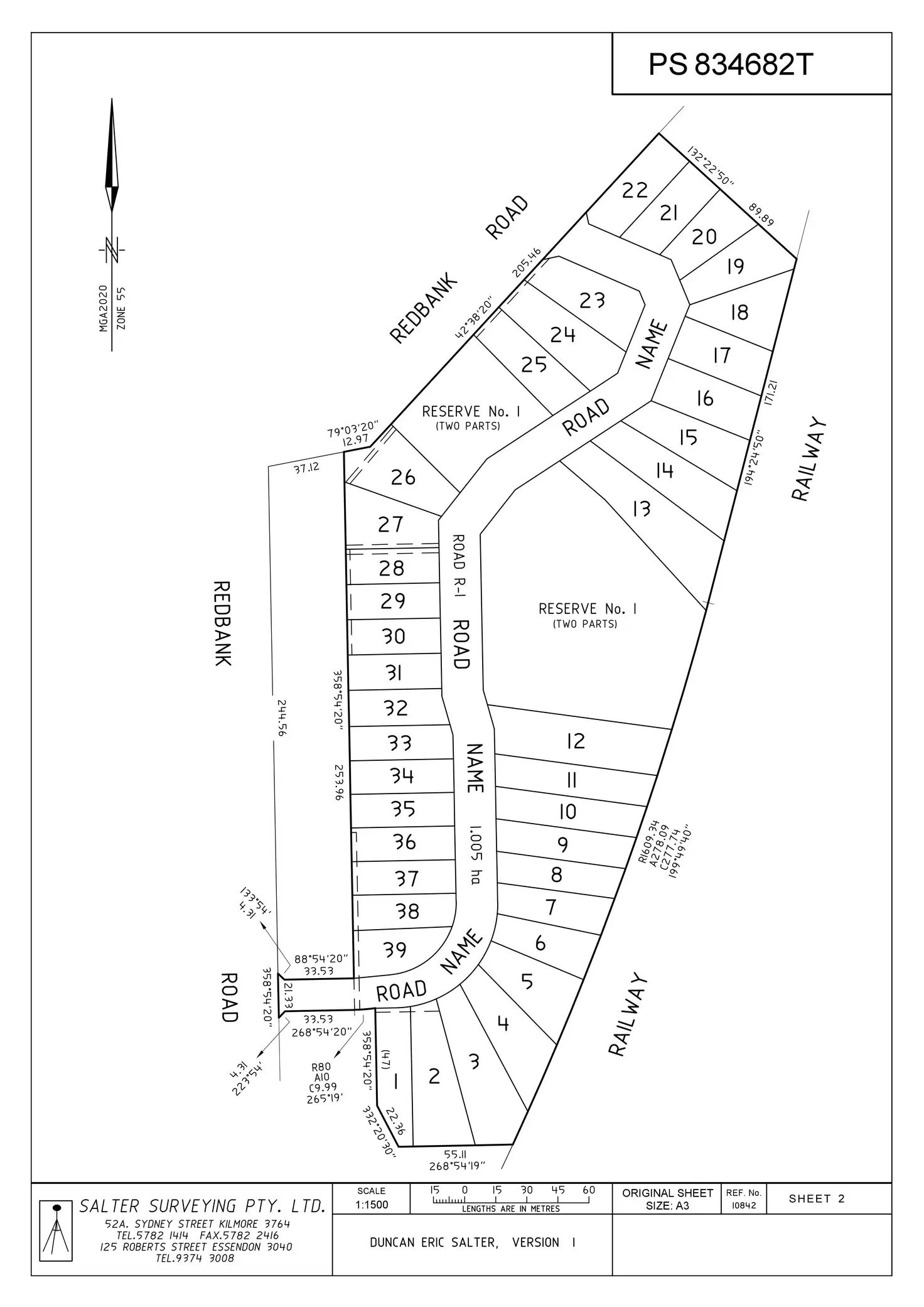 Floorplan of Homely land listing, Lot 36 Redbank Rise, Seymour VIC 3660