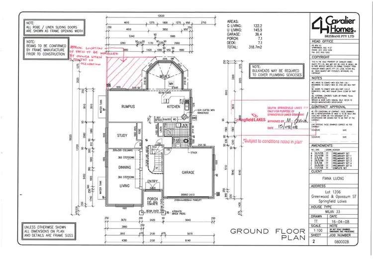 Floorplan of Homely house listing, 76 Opossum Circuit, Springfield Lakes QLD 4300