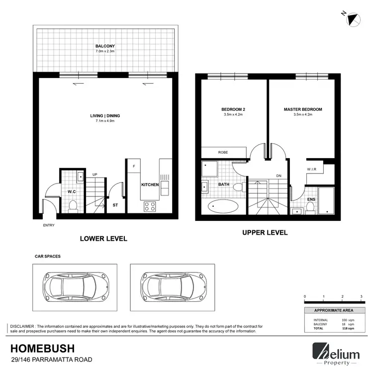 Floorplan of Homely apartment listing, 29/146-152 Parramatta Road, Homebush NSW 2140