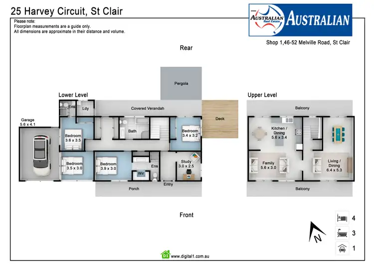 Floorplan of Homely house listing, 25 Harvey Circuit, St Clair NSW 2759