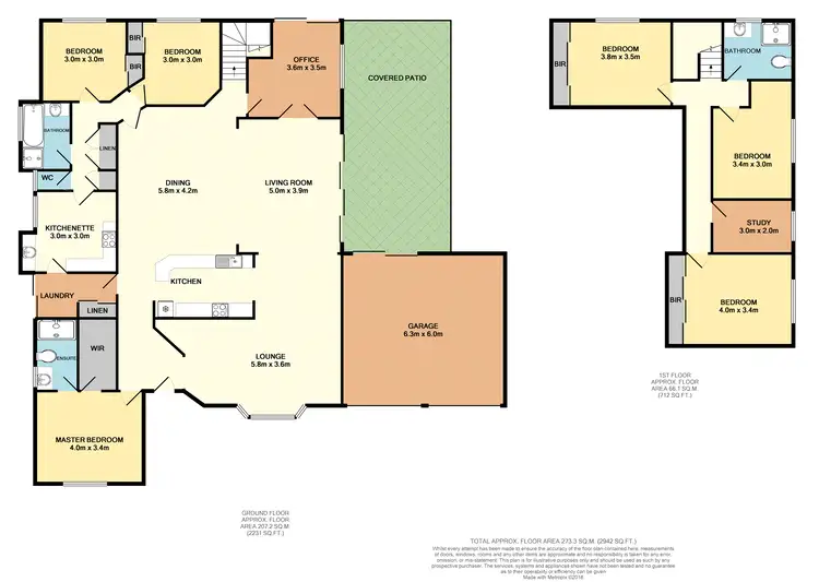 Floorplan of Homely house listing, 2 Greg Norman Crescent, Parkwood QLD 4214