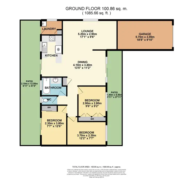 Floorplan of Homely house listing, 53 Jacaranda Avenue, Hollywell QLD 4216