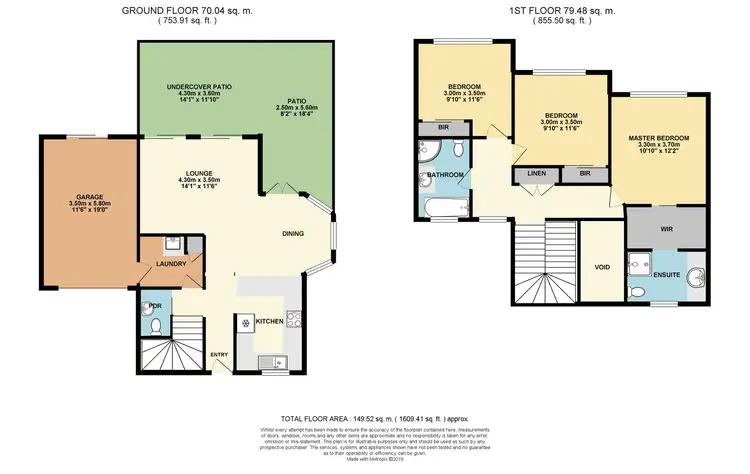Floorplan of Homely townhouse listing, Unit 16/26 Sapium Road, Ashmore QLD 4214