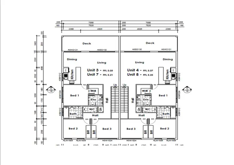 Floorplan of Homely townhouse listing, Townhouse 2/6 Canowindra Court, South Golden Beach NSW 2483