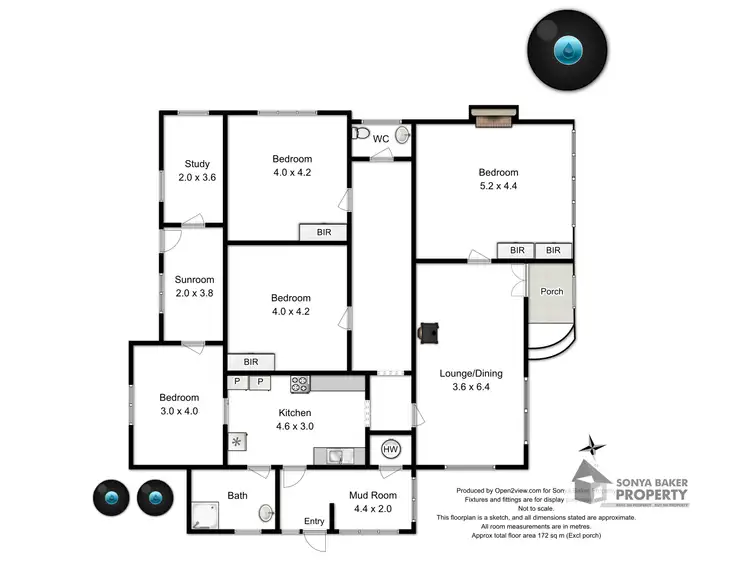 Floorplan of Homely rural property listing, 599 Tollymore Road, Table Cape TAS 7325