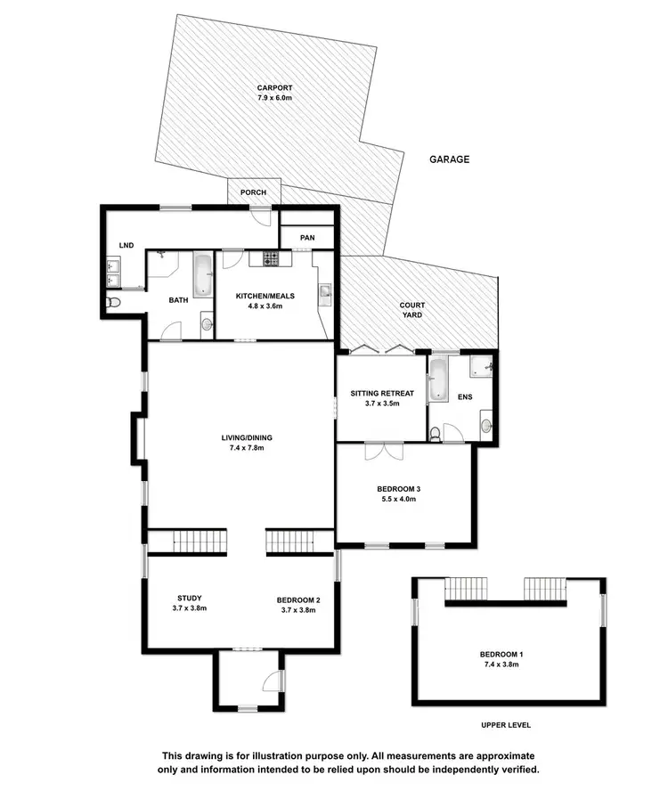 Floorplan of Homely house listing, 17 Bookey Street, Port Macdonnell SA 5291