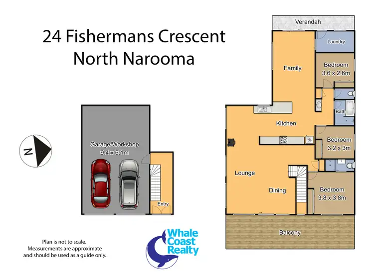 Floorplan of Homely house listing, 24 Fishermans Crescent, North Narooma NSW 2546