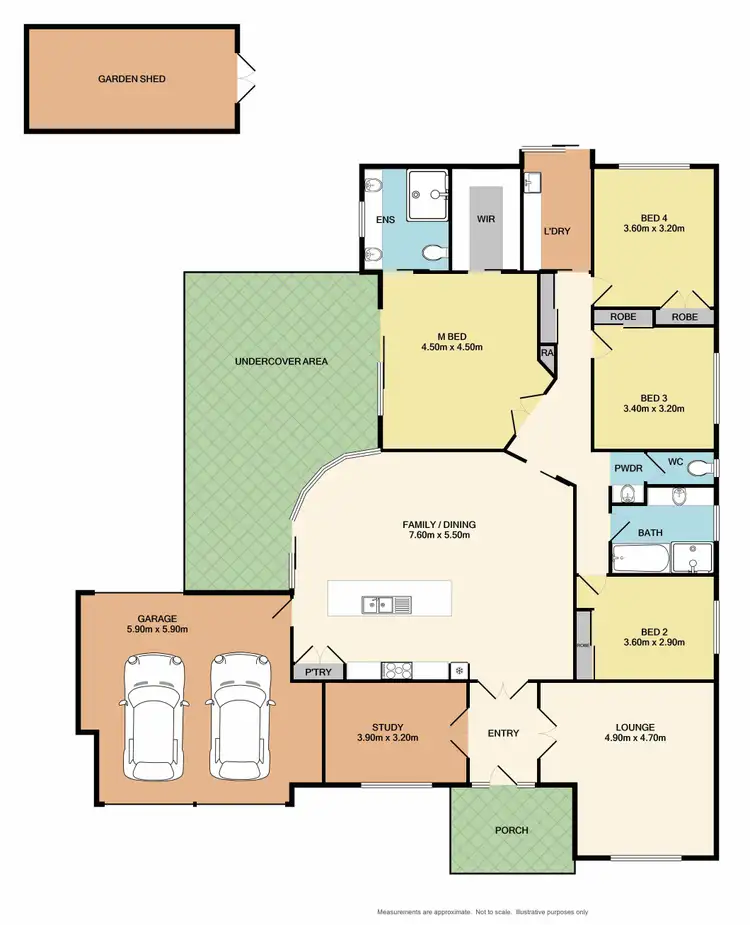 Floorplan of Homely house listing, 87 Fairway Gardens Road, Thurgoona NSW 2640