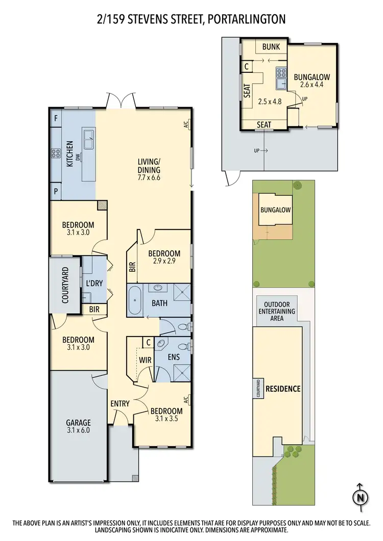 Floorplan of Homely house listing, 2/159 Stevens Street, Portarlington VIC 3223