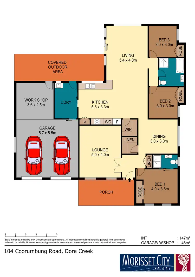 Floorplan of Homely house listing, 104 Coorumbung Road, Dora Creek NSW 2264
