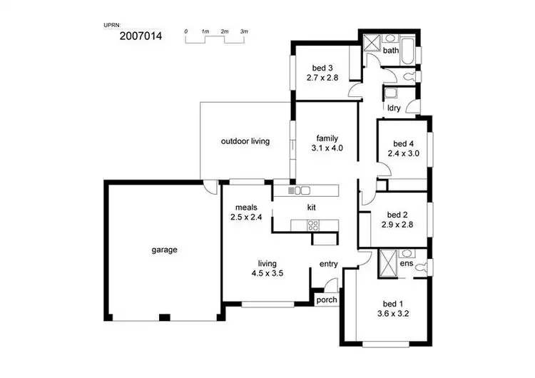 Floorplan of Homely house listing, 17 Jonquil Circuit, Flinders View QLD 4305