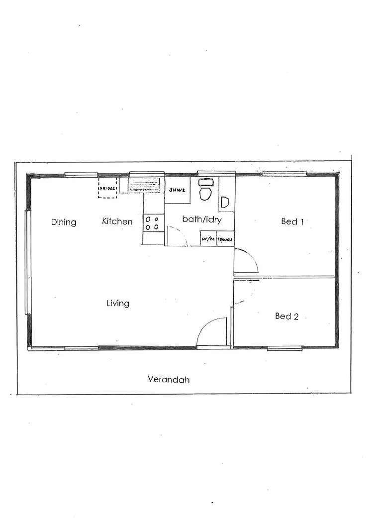 Floorplan of Homely house listing, 10 Pennington Road, Island Beach SA 5222