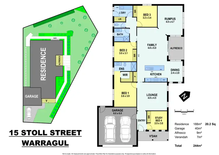 Floorplan of Homely house listing, 15 Stoll Street, Warragul VIC 3820