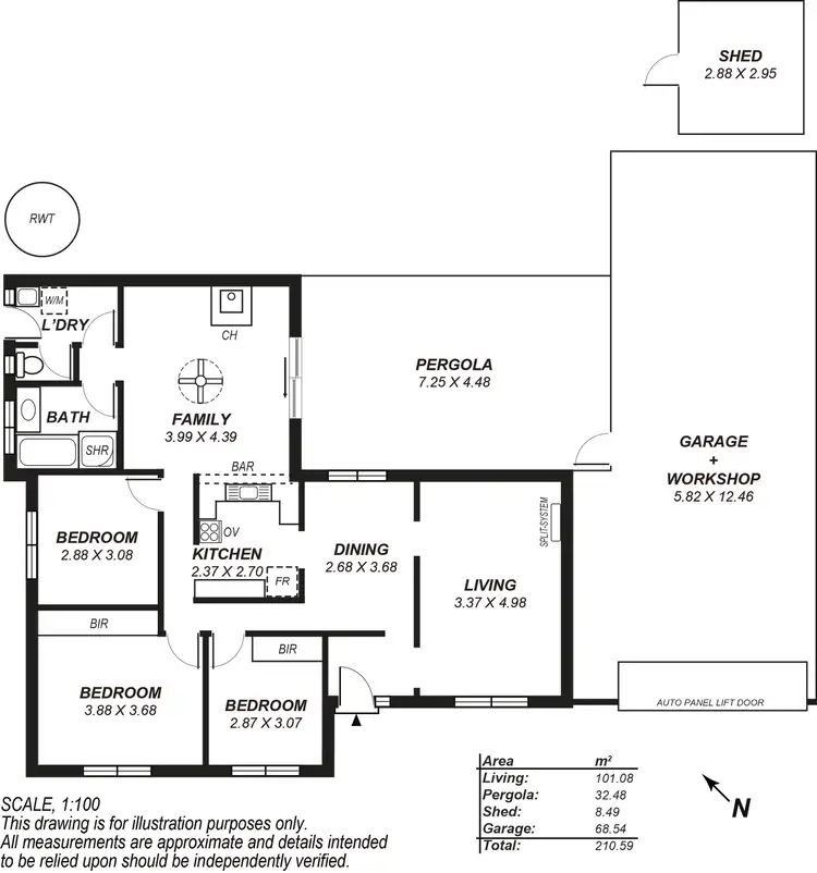 Floorplan of Homely house listing, 27 Liebelt Road, Mount Barker SA 5251