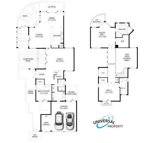 Floorplan of Homely villa listing, 314/61 Noosa Springs Drive, Noosa Heads QLD 4567