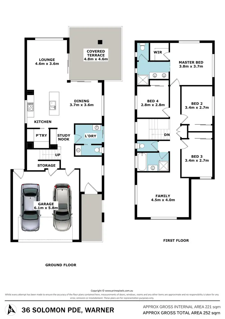 Floorplan of Homely house listing, 36 Solomon Parade, Warner QLD 4500