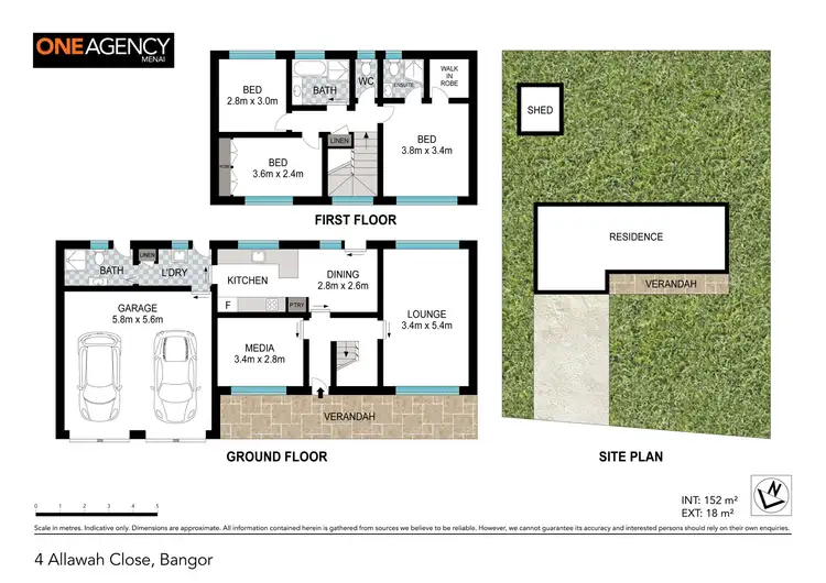 Floorplan of Homely house listing, 4 Allawah Close, Bangor NSW 2234