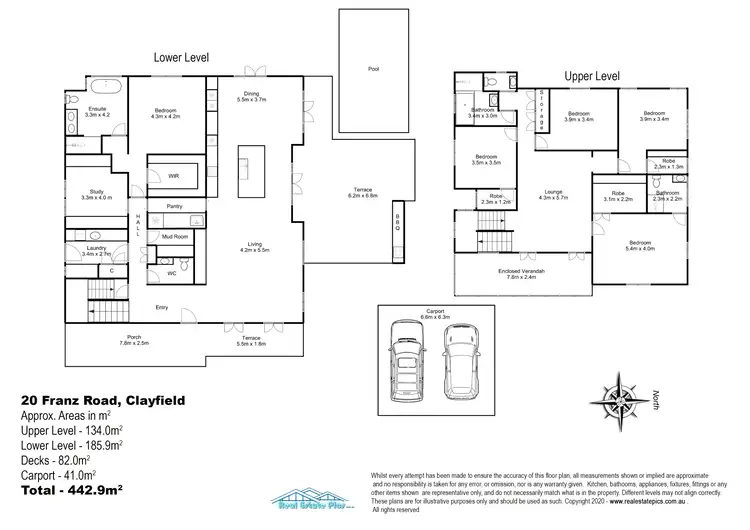 Floorplan of Homely house listing, 20 Franz Road, Clayfield QLD 4011