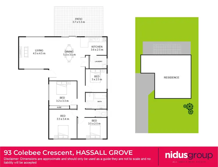 Floorplan of Homely house listing, 93 Colebee Crescent, Hassall Grove NSW 2761