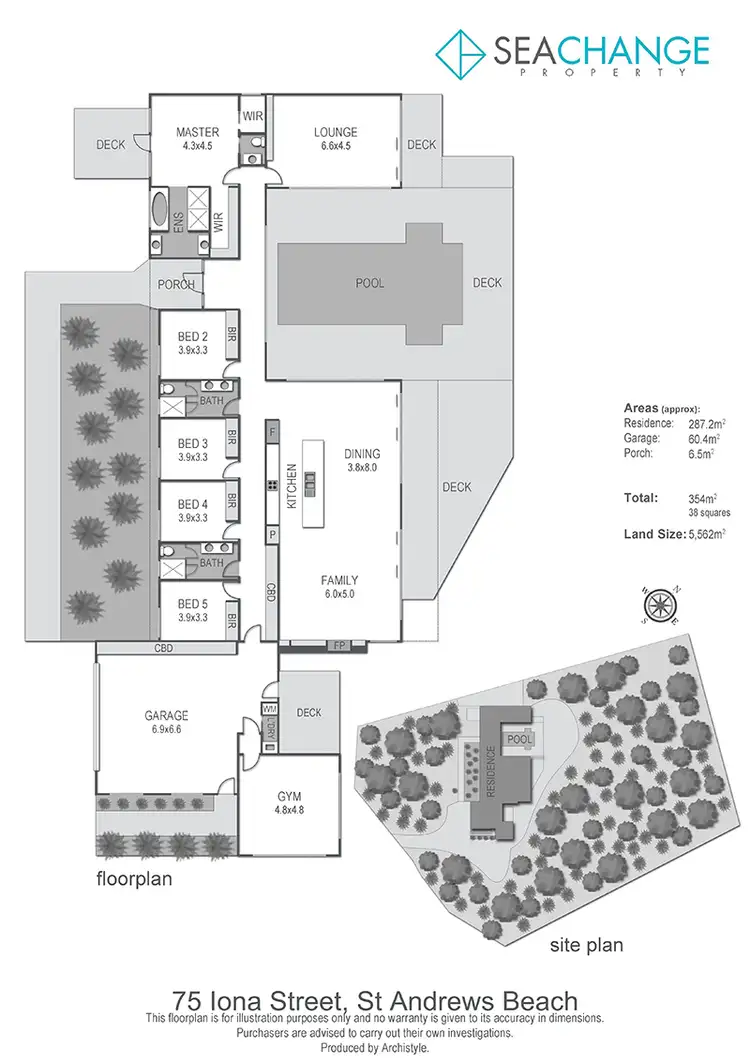 Floorplan of Homely house listing, 75 Iona Street, St Andrews Beach VIC 3941