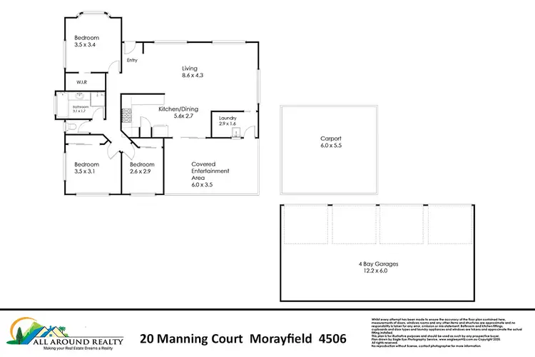 Floorplan of Homely house listing, 20 Manning Court, Morayfield QLD 4506