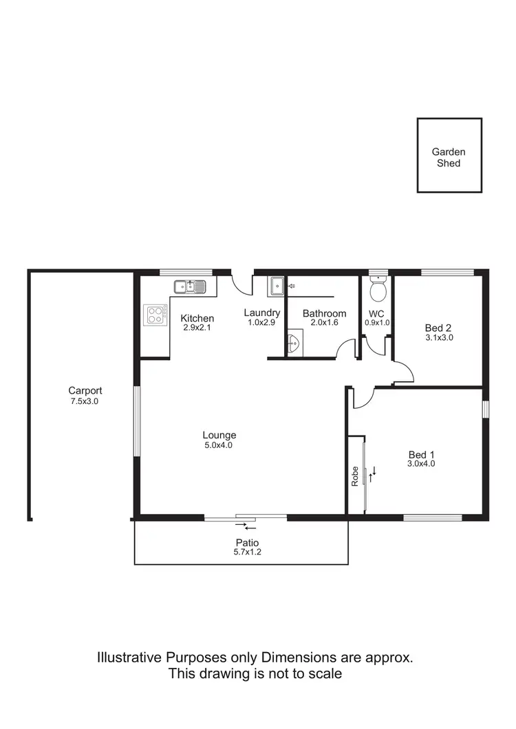 Floorplan of Homely house listing, Lot 6 / 48 Masons Road, Kuranda QLD 4881