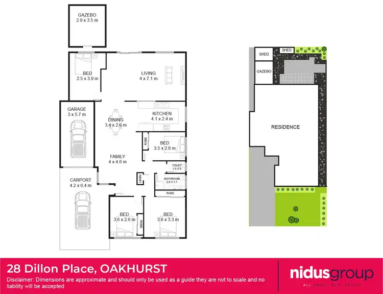 Floorplan of Homely house listing, 28 Dillon Place, Oakhurst NSW 2761