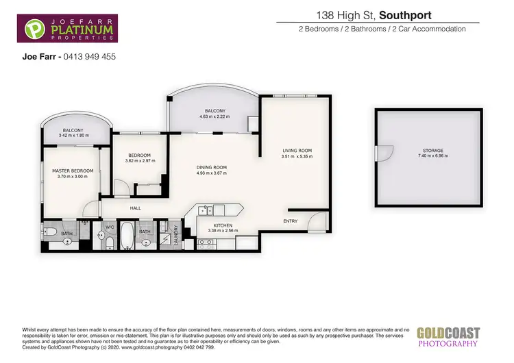 Floorplan of Homely apartment listing, 66/138 High Street, Southport QLD 4215