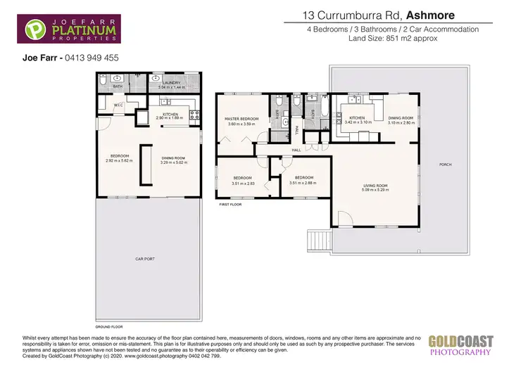 Floorplan of Homely house listing, 13 Currumburra Road, Ashmore QLD 4214