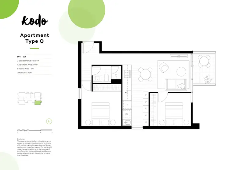 Floorplan of Homely apartment listing, 1408/29 Angas Street, Adelaide SA 5000