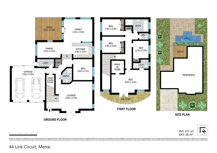 Floorplan of Homely house listing, 44 Link Circuit, Menai NSW 2234