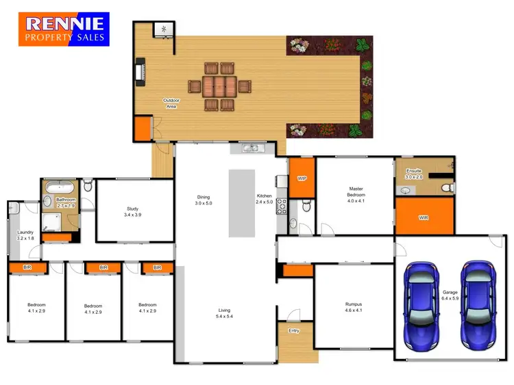 Floorplan of Homely house listing, 2 Atkinson Avenue, Churchill VIC 3842