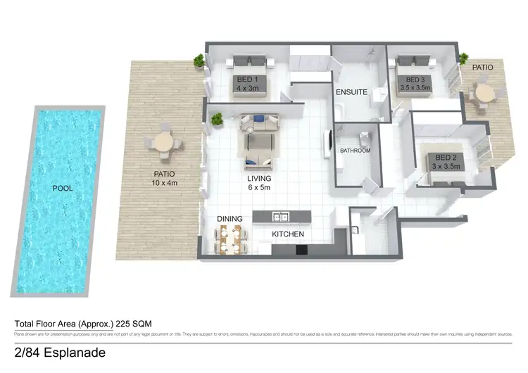 Floorplan of Homely unit listing, 2/84 Esplanade, Darwin City NT 800