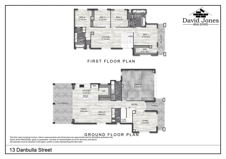 Floorplan of Homely house listing, 13 Danbulla Street, South Ripley QLD 4306