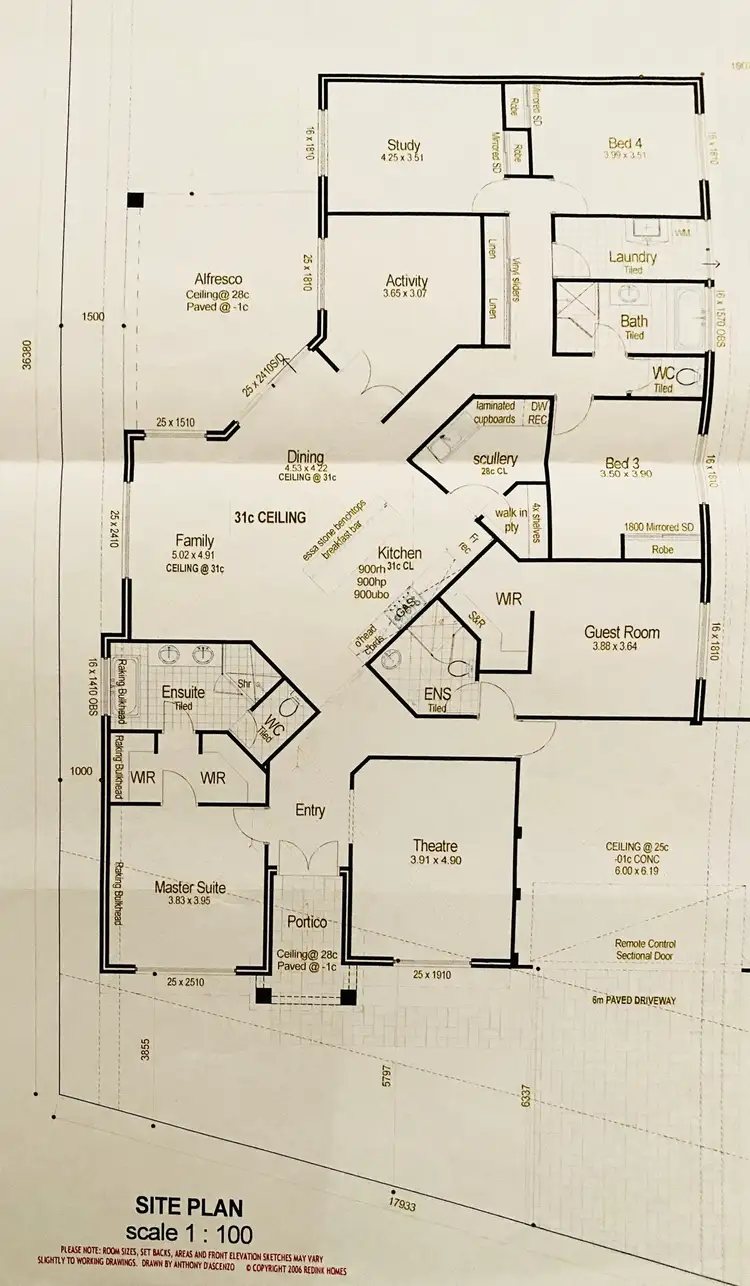 Floorplan of Homely house listing, 3 Laming Way, Piara Waters WA 6112