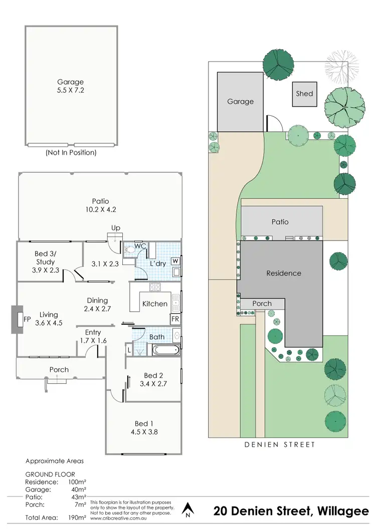 Floorplan of Homely house listing, 20 Denien Street, Willagee WA 6156