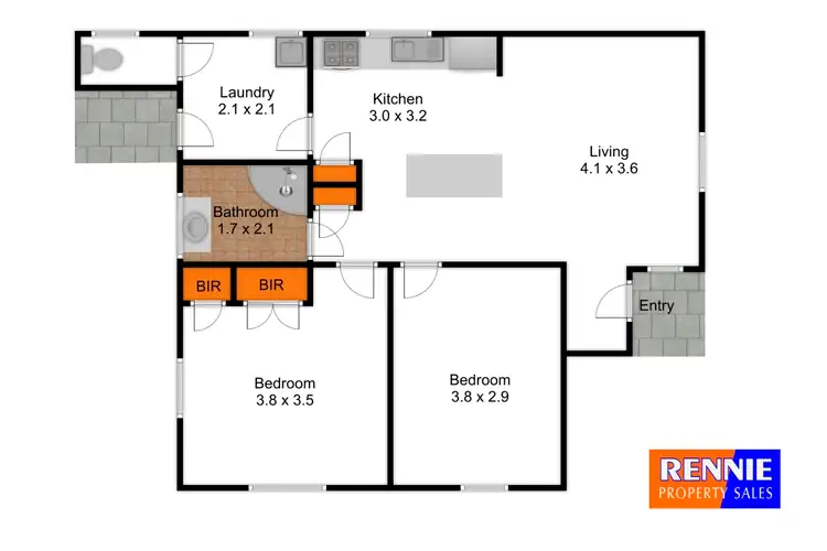 Floorplan of Homely house listing, 1 New Street, Morwell VIC 3840