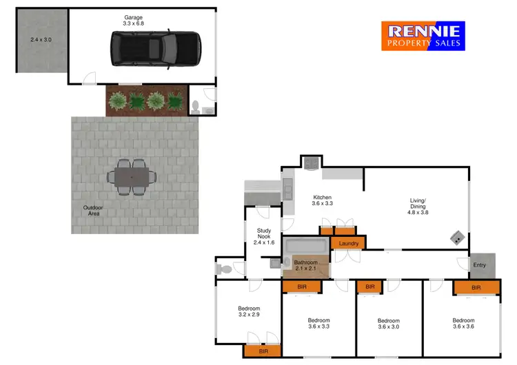 Floorplan of Homely house listing, 31 Guy Street, Newborough VIC 3825