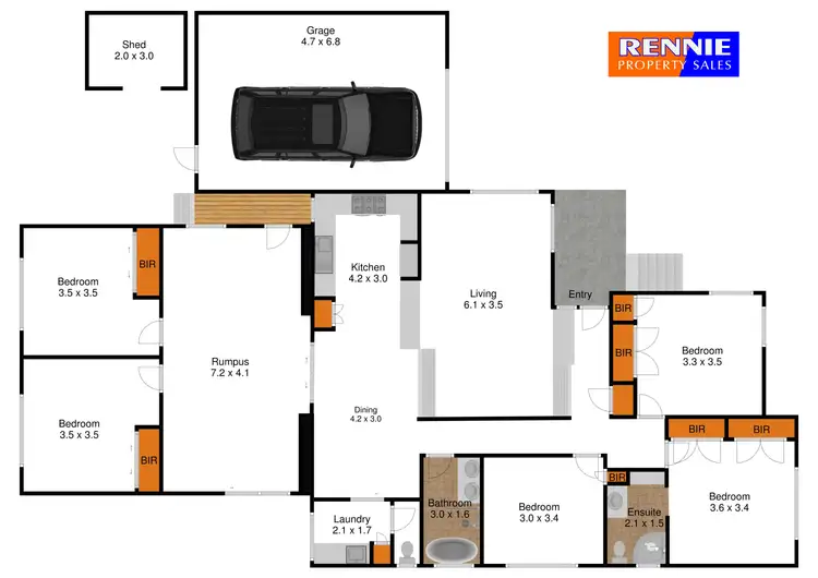 Floorplan of Homely house listing, 17 Crinigan Road, Morwell VIC 3840