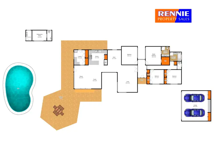 Floorplan of Homely house listing, 7 Ensay Court, Morwell VIC 3840