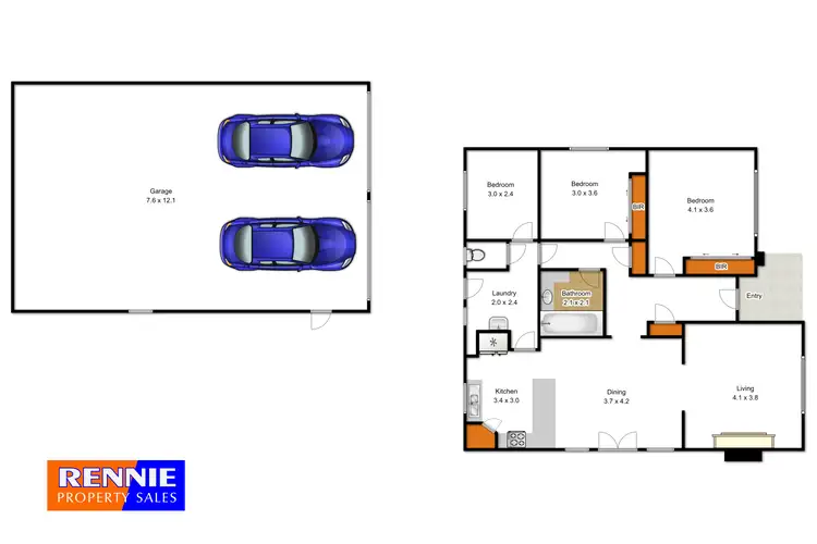 Floorplan of Homely house listing, 111 Princes Drive, Morwell VIC 3840