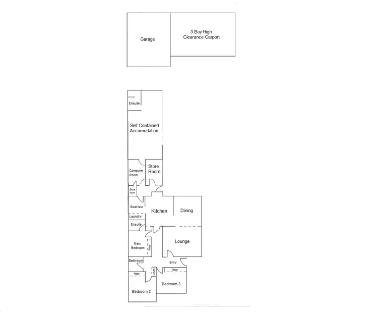 Floorplan of Homely house listing, 62 Church Street, Morwell VIC 3840