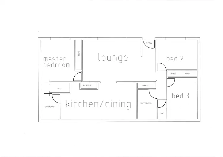 Floorplan of Homely rural property listing, 80 Considine Drive, Yinnar South VIC 3869