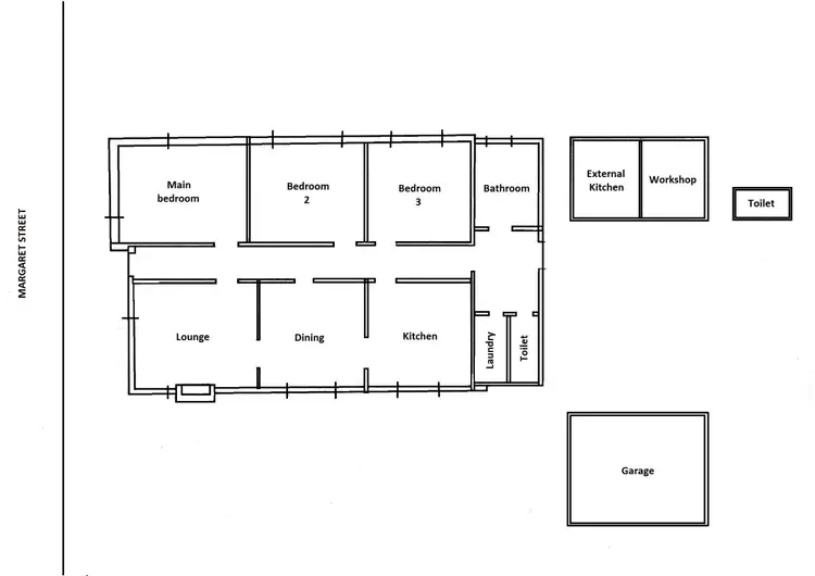 Floorplan of Homely house listing, 19 Margaret Street, Morwell VIC 3840