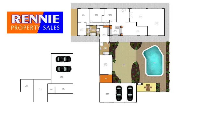 Floorplan of Homely rural property listing, 178-202 Old Sale Road, Newborough VIC 3825