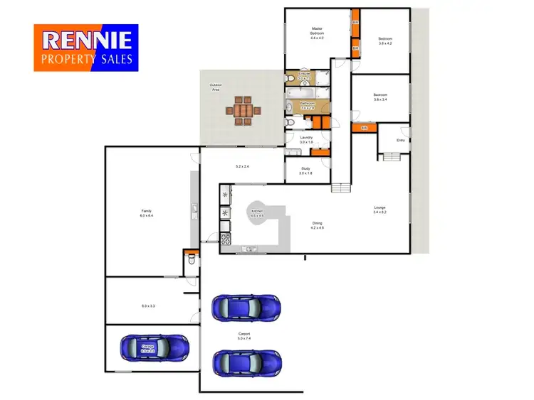 Floorplan of Homely rural property listing, 30 John Street, Morwell VIC 3840