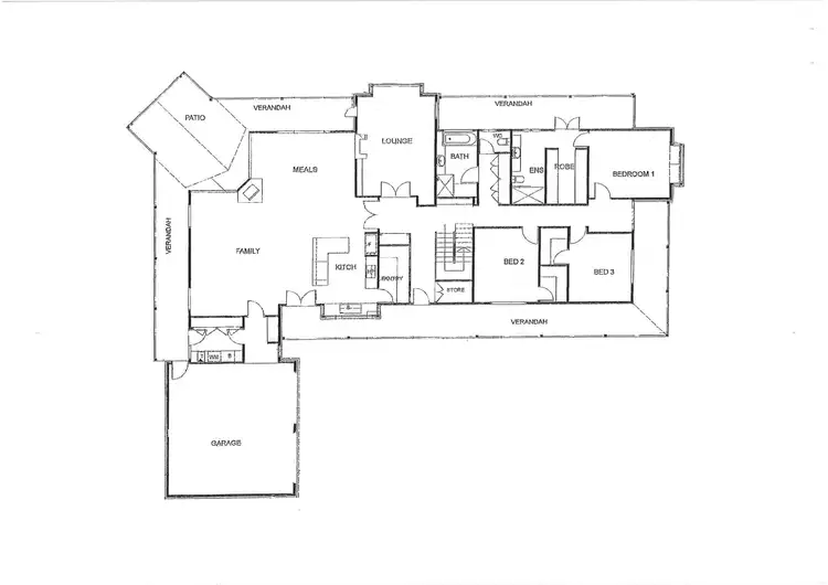 Floorplan of Homely rural property listing, 120 Old Jumbuk Road, Jeeralang Junction VIC 3840