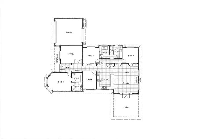 Floorplan of Homely house listing, 11 Joanne Court, Morwell VIC 3840