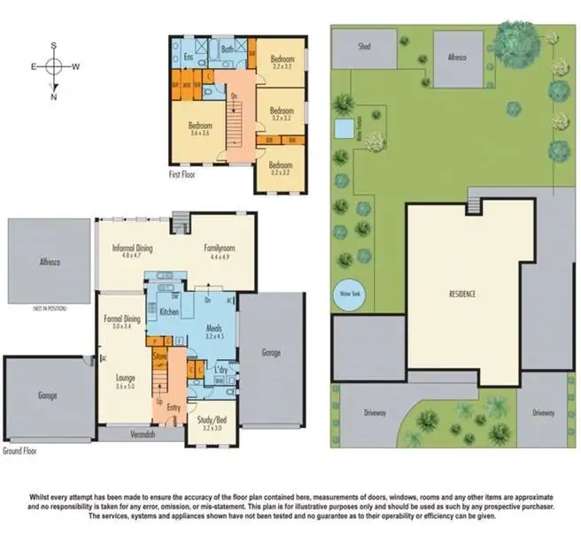 Floorplan of Homely house listing, 21 EDWARD FREETH DRIVE, Endeavour Hills VIC 3802