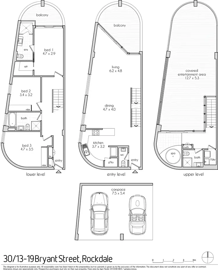 Floorplan of Homely apartment listing, 30/13-19 Bryant Street, Rockdale NSW 2216